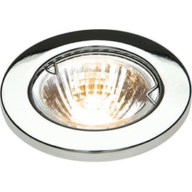 Knightsbridge Low Voltage Downlight, Metal, 50 W, Chrome