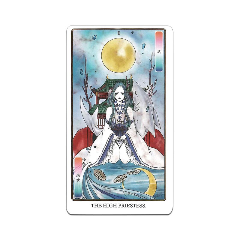 Japanese Mythology Tarot Mini Tarot Cards (Drawn by Yamamo Tonaoki
