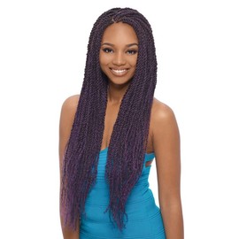 Janet Collection Caribbean Braid Beauty is Expression 3X Afro Twist Braid 80" (1)
