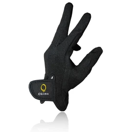 【Supervised by Advanced Equestrian Certification】 Okima Riding Gloves Gloves Women Men Riding Gloves Gloves Equestrian Smartphone Compatible (S, Black)