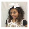 Chosen Bows Big Classic Cheer Bow, White