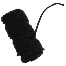 Operitacx 1 Rolle Kernummanteltes Baumwollseil Seile Bindfaden Baumwollkordel Gedreht Makramee Herstellung Haken Strang Basteln Großpackung Hängendes Schlüsselband Handweben