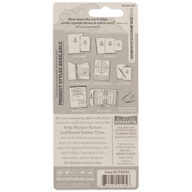 Rite in the Rain All-Weather EDC Pen, Flat Dark Earth Pokka 2-Pack, Black 0.8mm Ink, Fine Point (No. FDE92)