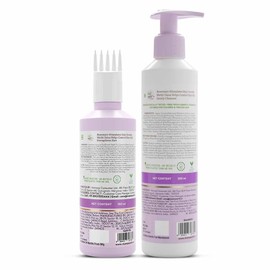 Mamaearth Rosemary Hair Growth Combo for Stronger Hair | Hair Fall & Breakage Control Shampoo + Strong Roots Oil for Weak Follicles | 150ml + 250ml / 2 Piece Set