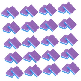 Ipetboom 50pcs Nail Buffer Sponges for Women Double Sided Manicure Sponge Blocks Lightweight Nail Files for Polishing and Buffing for Travel and Easy to Use