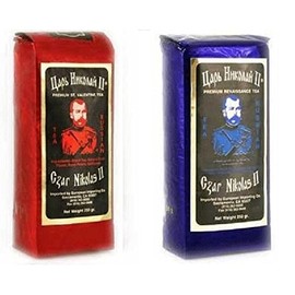 (pack of 2 ) Tea Czar Nicolas II St Valentine Tea and Renaissance Tea