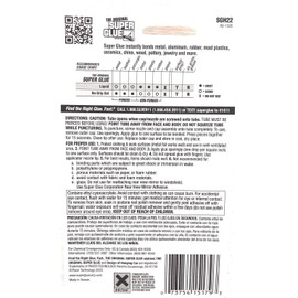 Super Glue SGH22-48 (2 GM) (SGCSGH22), Multicolored
