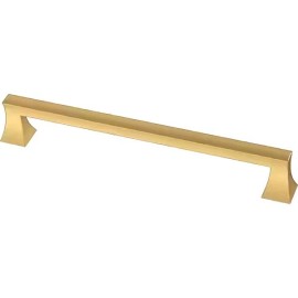 Liberty Modern A-Line 6-5/16 in. (160 mm) Brushed Brass Cabinet Drawer Pull