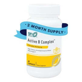 Sfi Health Active B Complex 60 Caps Sin Sabor                                                                                                         