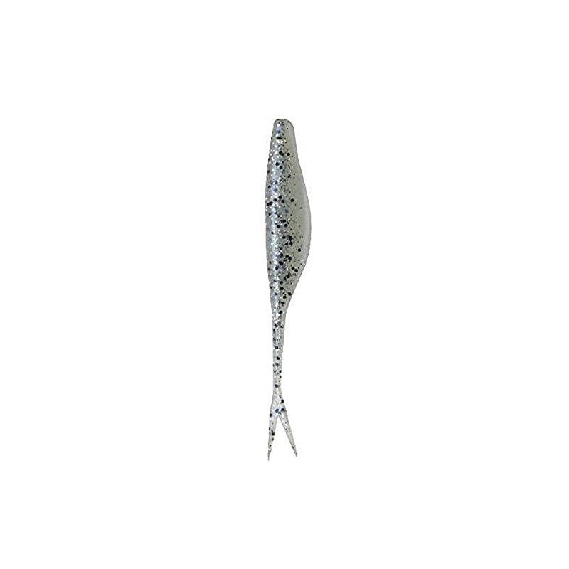 Bass Assassin Shad-8 Per Bag (Crystal Shad, 5-Inch) (SA10343)