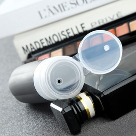 Mrsdry Travel Bottle, 2024 Model Travel Set, Easy to Understand at a Glance, Refill Bottle, Portable, Convenient for Travel, Business Trips, Shampoo Bottle, Storage Pouch Included, Brush, Set of 16