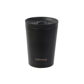 Pearl Metal HC-44 Water Bottle, Tumbler, 10.1 fl oz (300 ml), Lid Included, Slide Open, Vacuum Insulated, Insulated, Cold Insulated, Drip Coffee, Wide Mouth, Black