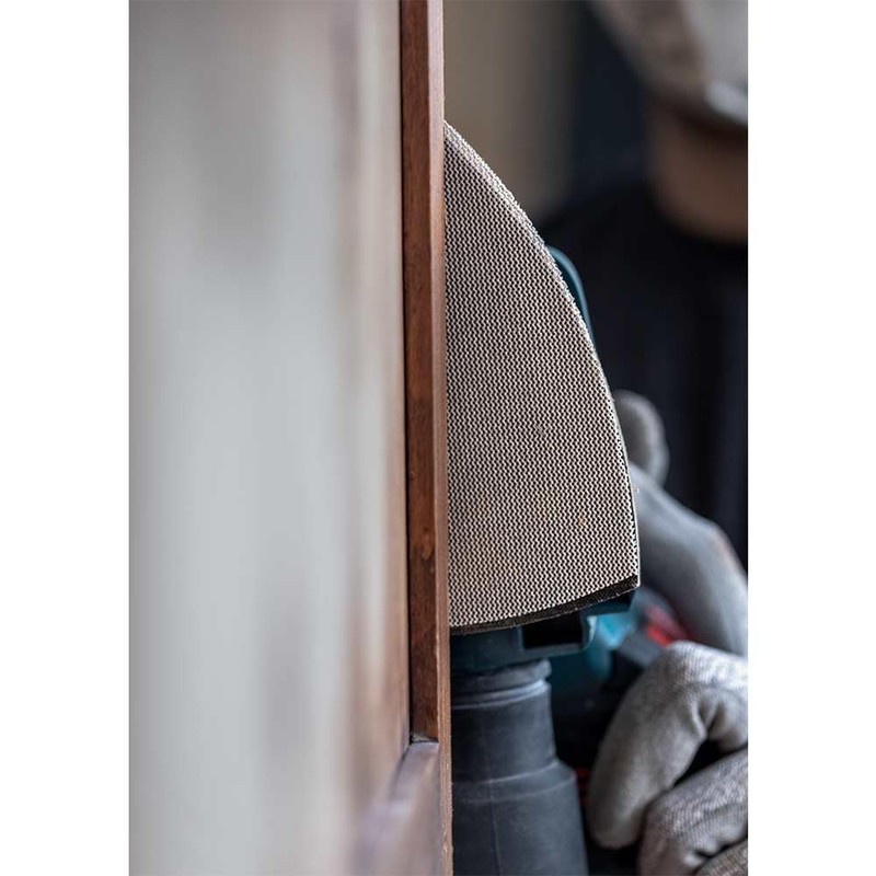 Bosch Professional 10x Expert M480 Sanding Net (for Hardwood, Paint