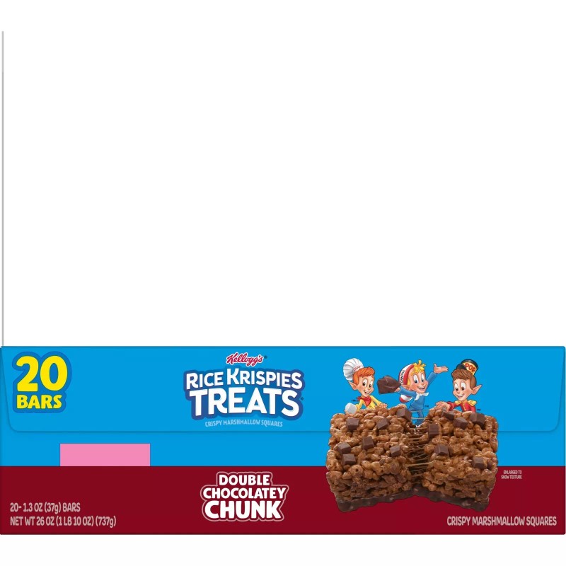 Rice Krispies Treats Double Chocolatey Chunk Marshmallow Snack Bars 26oz