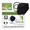 PERISTEGRAF Black FFP2 Masks Pack of 20 - CE 2233