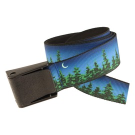 Thomas Bates Titan Outdoor Hunting Fishing Pattern Web Belt 5 Year Guarantee Made in the USA (Twilight, Adult Size)