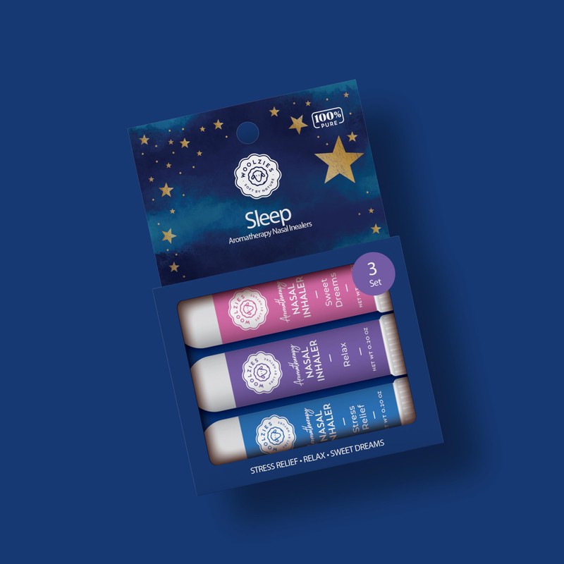 Aromatherapy Nasal Inhaler Sticks Collection - All-Natural Wellness Kit |