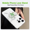 MaNeaz Love Lucky Charm Four Leaf Clover Extendable Holder and