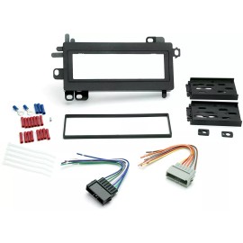 Scosche Car Stereo Radio Dash Install Kit Installation Trim Piece W/Wire Harness