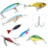 Fishing Treble Hooks Set, 140pcs Sharp High Carbon Steel Treble