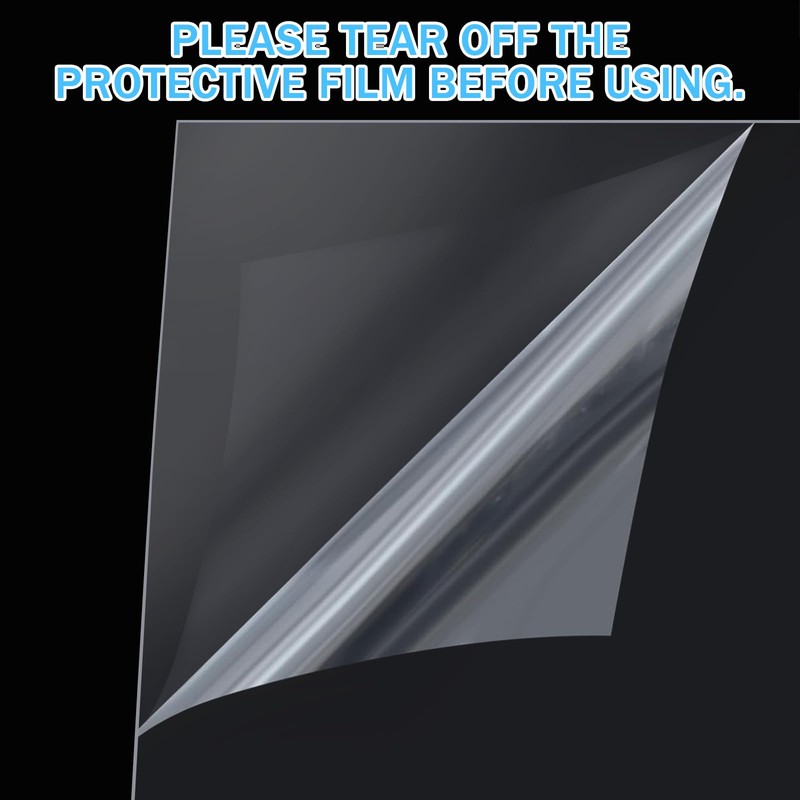 HFYZZ 23.6 x 96 Inch Large PET Plexiglass Sheets Roll,