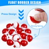 JOGFFDE Fishing Bobbers Floats Bulk Hard ABS Floats Bobber Snap