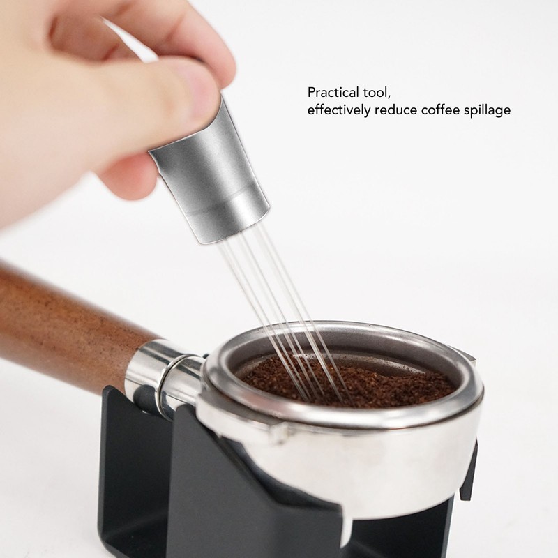 Coffee Distribution Needle Stainless Steel Firm Practical Safe Hand Tampers