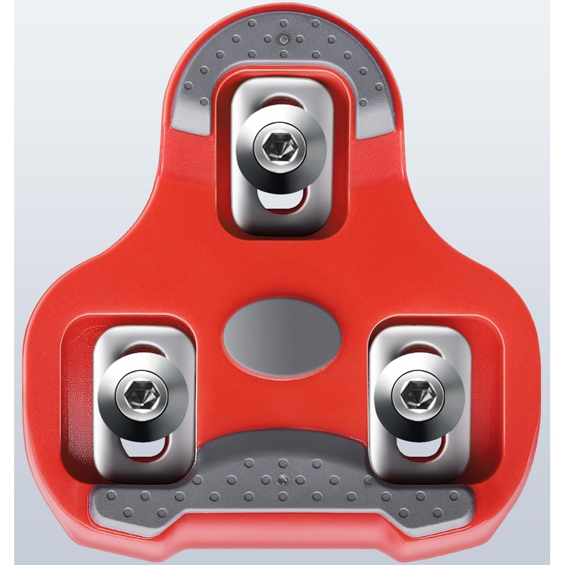 NAACOO KEO Cleats Compatible Bicycle Cleats, red