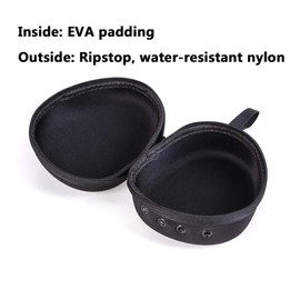 RANDDER Fishing Reel Protective Case for Baitcasting Drum Spinning Raft Reels - Fishing Accessories Tackle Storage Bag Pouch with Strap