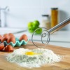 Tovolo Danish Dough Whisk Stainless Steel Dutch Bread Sourdough Whisker