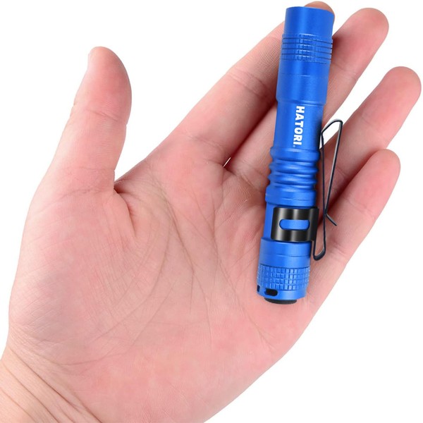 HATORI Led Flashlight Small Super Bright Handheld Flashlights High Lumens