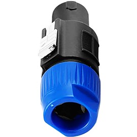 tunghey 5Pack 4-Pole 4Pin NL4FC Connector Ohm Plug Speaker Audio Cable Plug Adapter Compatible with Neut-rik Speakon NL4FC, NL4FX, NL2FC