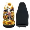 UNICEU Sunflower Car Seat Covers Front Seats Only 2 Pcs