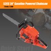 Gasoline Chainsaw, 52cc 2.2Kw, 2-Stroke Engine, Portable Handheld Chain Saw,