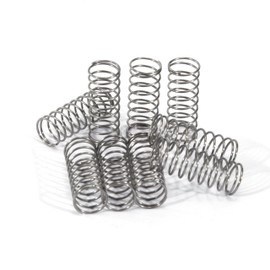 GUNGY Compression Spring Stainless Steel Spring Compression Springs 25 mm Wire Diameter 0.65 mm Outer Diameter 8 mm Length 25 mm Maximum Spring Force 0.45 kg Pack of 10