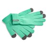 Skoda 000084341A622 Women's Knitted Gloves Touchscreen Smartphone Green, Green