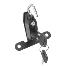 Anti Theft Helmet Lock, Motorcycle Locks Anti-Theft Helmet Security Lock for Honda Rebel CMX 300 500 2017-2023 Motorbike Helmets Hardware Accessories, W/ 2Pcs Keys-Black