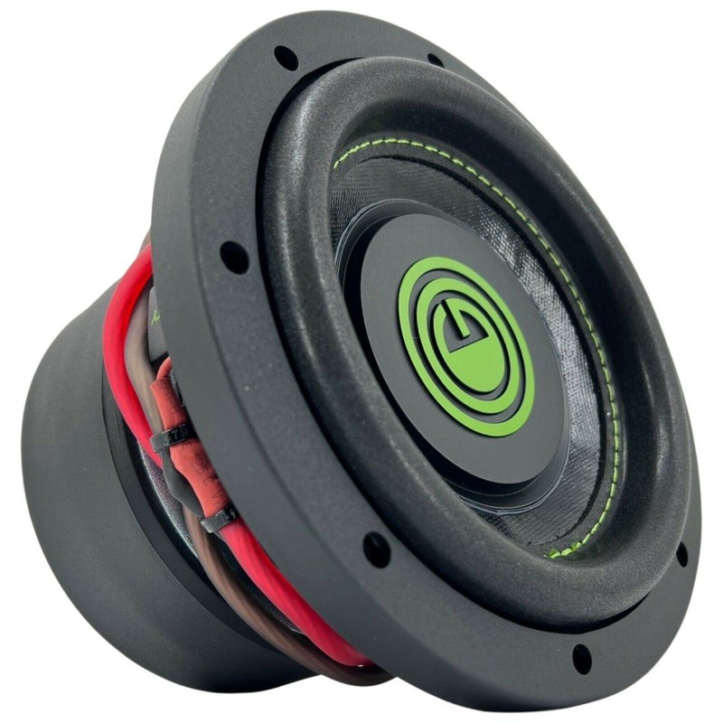 Gravity 1x 6.5 Inch 600 Watt Car Audio Subwoofer w/