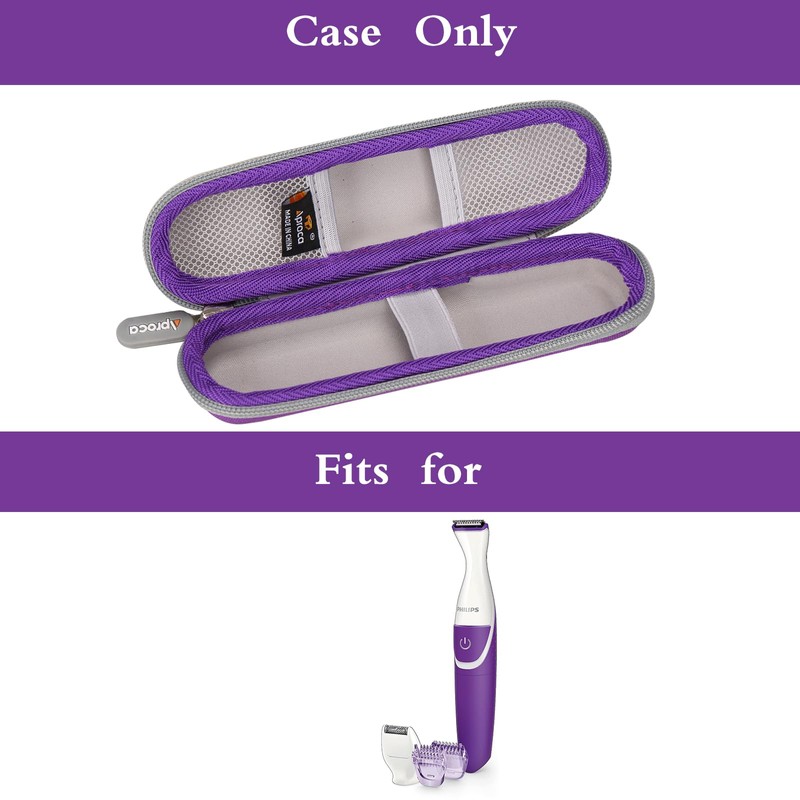 Aproca - Funda de viaje para depilación de cejas recargable