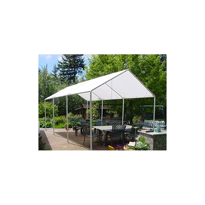 Dry Top Multi-Purpose Heavy Duty Poly Tarp, 20x30 Feet, White