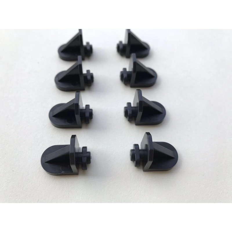 Twist-in Shelf Support Pins (8 Pack) for Kitchen Cabinets, Bookcases,