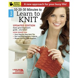 LEISURE ARTS LEA6395 LA10-20-30MinutesToLearnToKnit, None