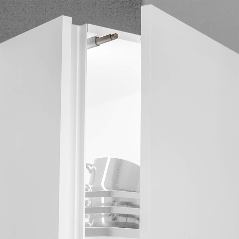 Emuca 1275221 Push-to-open system for hinged furniture door/drawer with damper,