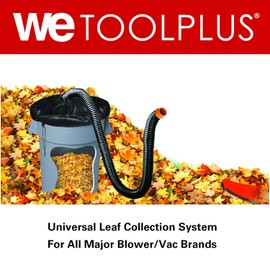 WETOOLPLUS Universal Leaf Collection System with 8 Ft Hose Expands for All Major Blower/Vac Brands (WA4054.2)