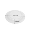 KICHOUSE Air Conditioner Decorative Cap Wall Hole Cover Plate Easy