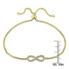 Hoops & Loops - Pulsera de Plata de Ley con