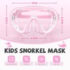 Findway Children's Diving Goggles, Swimming Goggles Snorkel Mask Children with