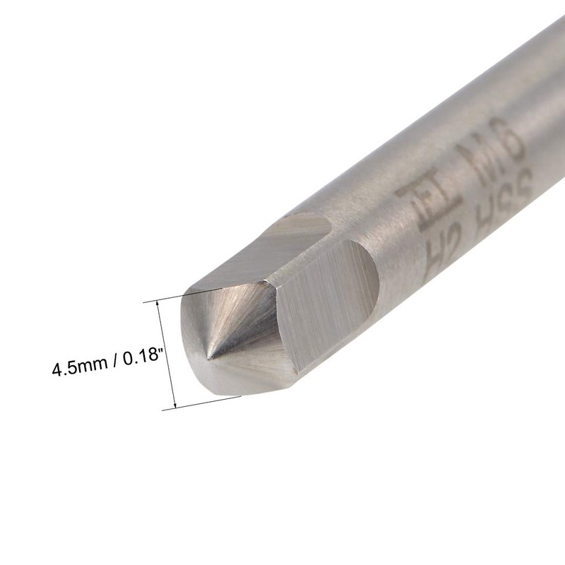 sourcing map Metric Thread Tap M6 x 1 H2 100mm