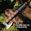 Viking Axe of Ragnar Lothbrok Hunting Axe with Rosewood Handle