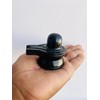 Black Tourmaline Shiv Lingam for Office Small Shiva Lingam for